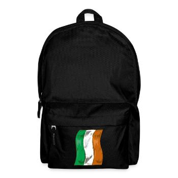 Ireland Flag Vintage Irish Flag Dublin - Backpack - black - Front