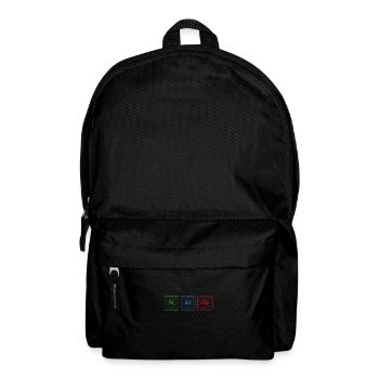 Nerdy Periodic Table - Backpack - black - Front