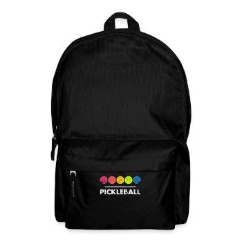 Pickleball design for Pickleball players or - Backpack - black - Front