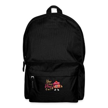 Tu veux un morceau de moi pour les fans de pâtisserie ou de pâtisserie - Sac à dos - noir - Devant