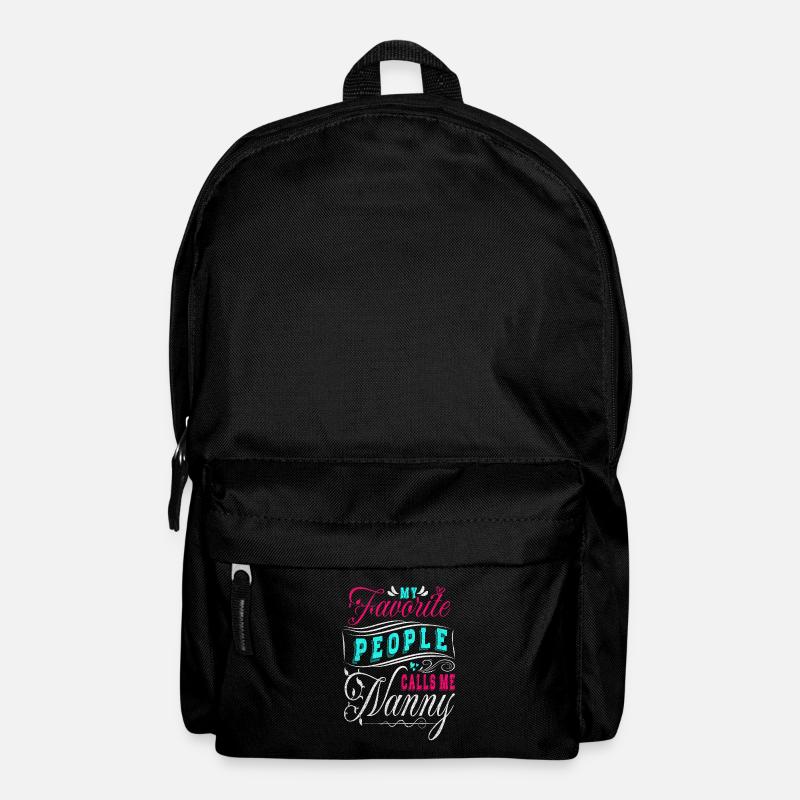Ma personne préférée m’appelle nounou pour - Sac à dos - noir