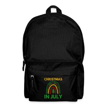 Noël en juillet design Pour les chrétiens - Sac à dos - noir - Devant