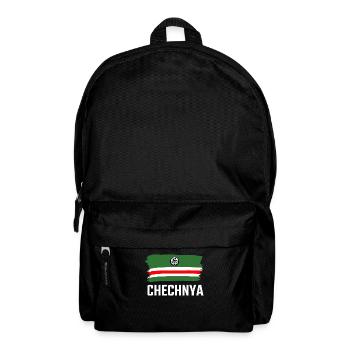 Chechnya Chechen Tschetschenien Tschetschene Flag - Backpack - black - Front