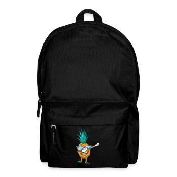 Dabbing Pineapple Sunglasses Design For The - Backpack - black - Front