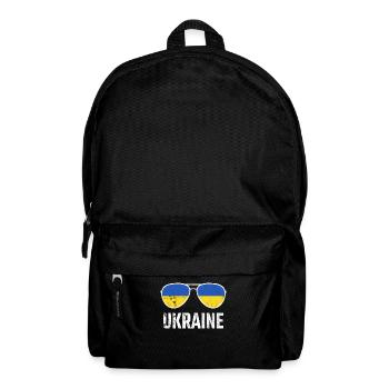 Ukraine Ukraina Slava Ukraine Sunglasses Flag - Backpack - black - Front