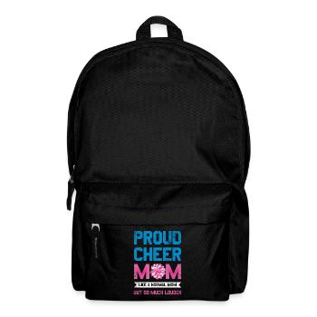 Proud Cheer Mom like a normal mom for - Backpack - black - Front
