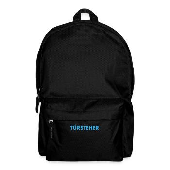Türsteher - Rucksack - Schwarz - Vorne