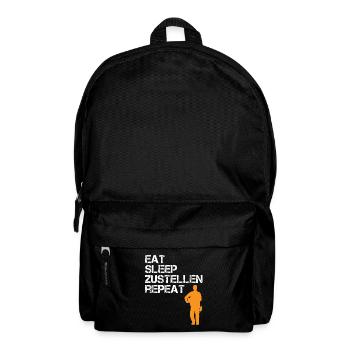 Postman Saying Courier Postman Gift - Backpack - black - Front