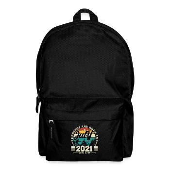 July 2021. Birthday gift July 2021. - Backpack - black - Front