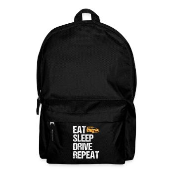 Racing Car Driver Saying Rally Motorsport Gift - Backpack - black - Front