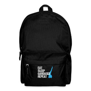 Eat, Sleep, Lake Garda – The Life Cycle - Backpack - black - Front