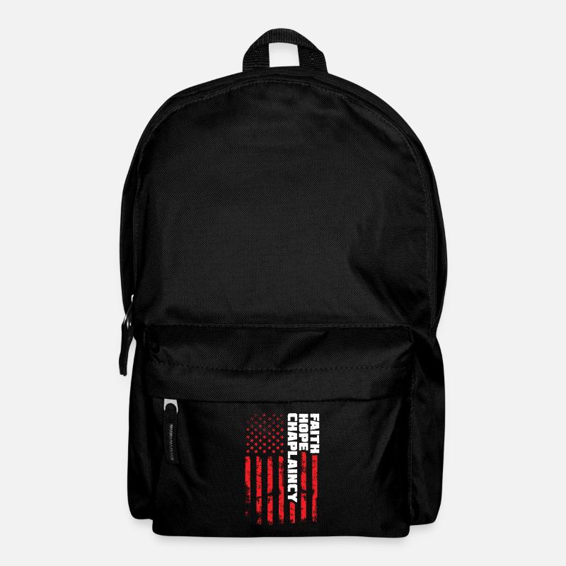 Glaube Hoffnung Seelsorge, Seelsorger - Rucksack - Schwarz