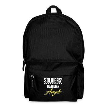 Soldats, anges gardiens, aumôniers - Sac à dos - noir - Devant