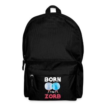 Né de Zorb, Zorbing - Sac à dos - noir - Devant