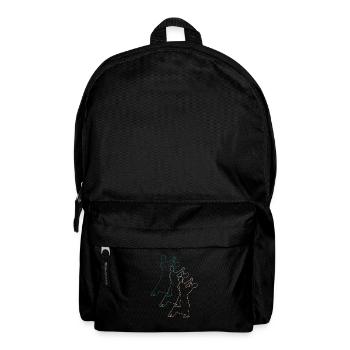 Dancing couples: elegance and synchronicity - Backpack - black - Front