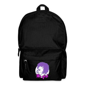 90er Jahre Vibes Statement - Rucksack - Schwarz - Vorne