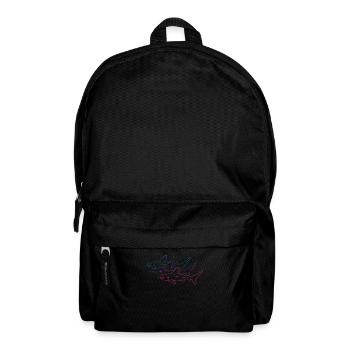 Haie Neon-Duo Ozeanmajestät - Rucksack - Schwarz - Vorne
