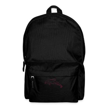 Ocean Freedom Dolphin Love Gift - Backpack - black - Front