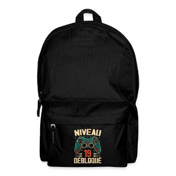 2005 19th Anniversary Gifts, 19 Year Adventure - Backpack - black - Front