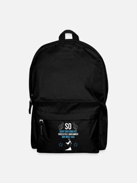 Le ski freestyle pro le plus cool - Sac à dos - noir