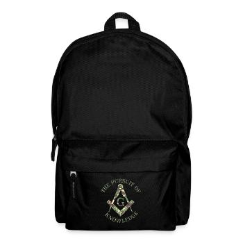 Franc-maçonnerie maçonnique Camo - Sac à dos - noir - Devant