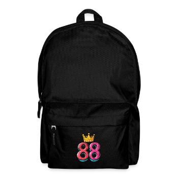 88 Number Jersey Crown - Backpack - black - Front