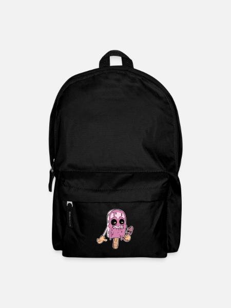 Eiskrem Eis Eiscreme Sommer Spruch Geschenk - Rucksack - Schwarz