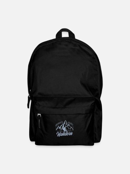 andern mir reichts ich geh wandern - Rucksack - Schwarz