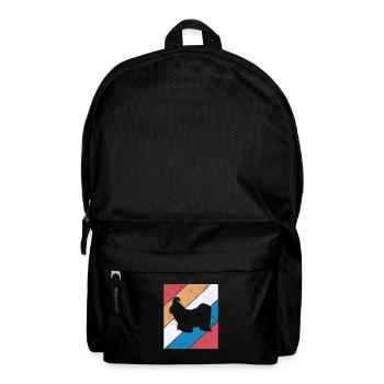 Shih Tzu dog lover Retro vintage Gift idea - Backpack - black - Front