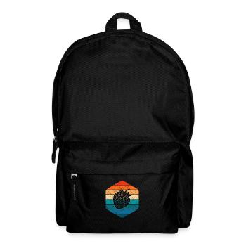 Strawberry Fruit Lover Retro Healthy Gift idea - Backpack - black - Front