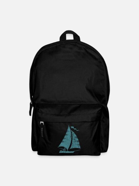 Voilier Voilier Marins - Sac à dos - noir
