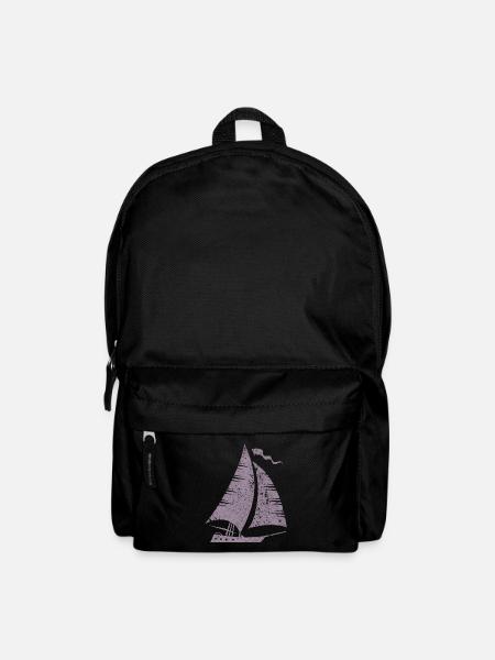 Segelboot Segeln Segler - Rucksack - Schwarz