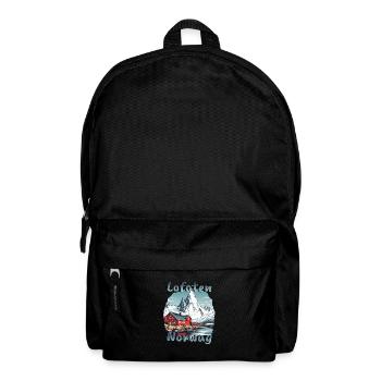 Lofoten Norwegen Naturparadies - Rucksack - Schwarz - Vorne