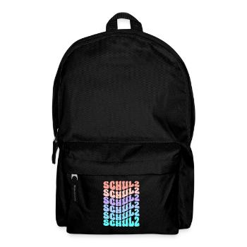Schulz Family Colorful Gradient Statement Member - Backpack - black - Front