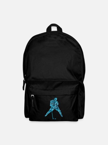 Hockey sur glace Hockey sur glace Sport d'hiver - Sac à dos - noir