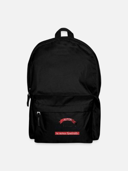Ich bin Autor - Rucksack - Schwarz