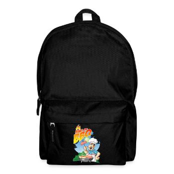king of barbeque - Rucksack - Schwarz - Vorne