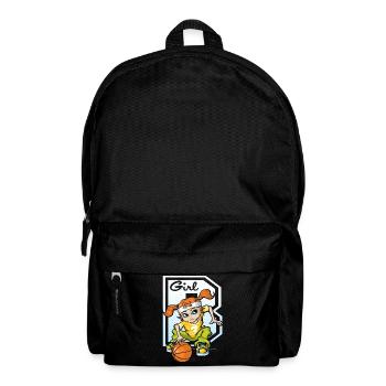 Basketball girl - Backpack - black - Front