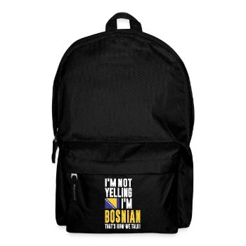 bosnian shirts - Backpack - black - Front