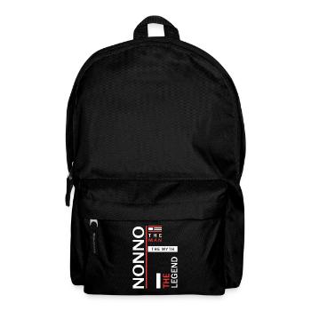Nonno The Man The Legend - Backpack - black - Front