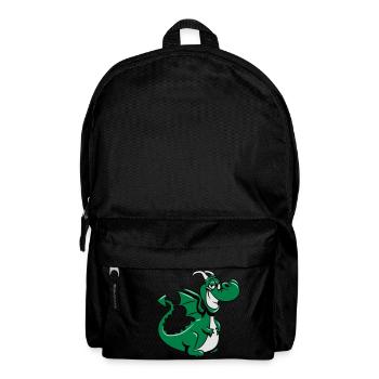 Drachen witzig süss - Rucksack - Schwarz - Vorne
