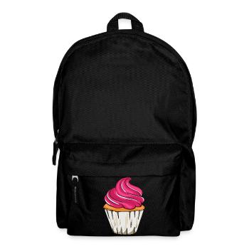 Cupcake Muffin Geburtstag Geschenk Torte - Rucksack - Schwarz - Vorne