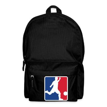 Football logo - Backpack - black - Front