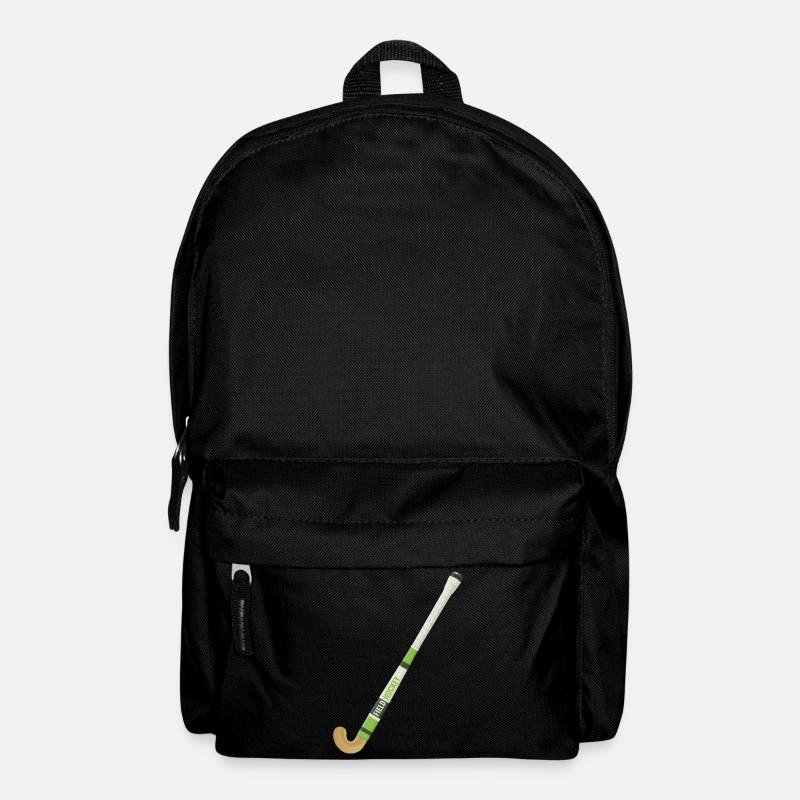 Hockeyschläger Feldhockey - Rucksack - Schwarz