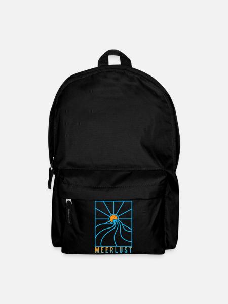 Mehr Lust auf Meer - Rucksack - Schwarz
