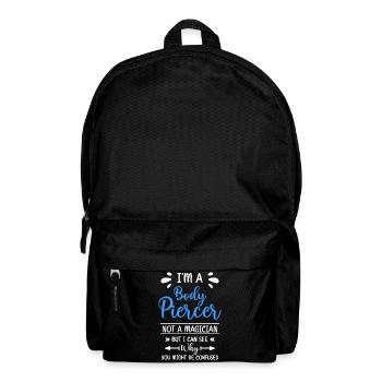 Piercer Body Jewelry Piercing Studio - Backpack - black - Front