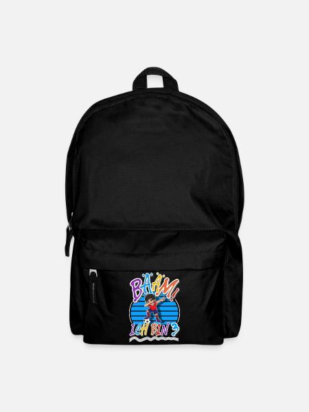 3. Geburtstag Kinder Fußball - Rucksack - Schwarz