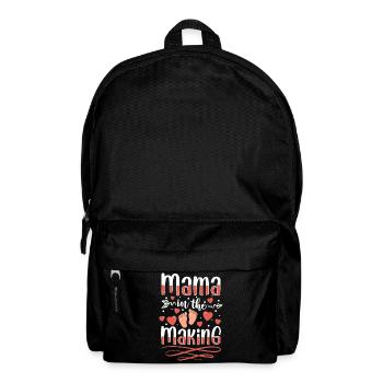 Baby belly love expectant mother offspring - Backpack - black - Front