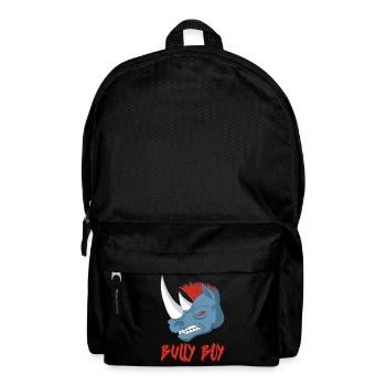 Tête de rhinocéros - Sac à dos - noir - Devant