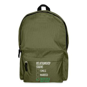Ernte Feldarbeiter Erntezeit Gemüse - Rucksack - Olivgrün - Vorne